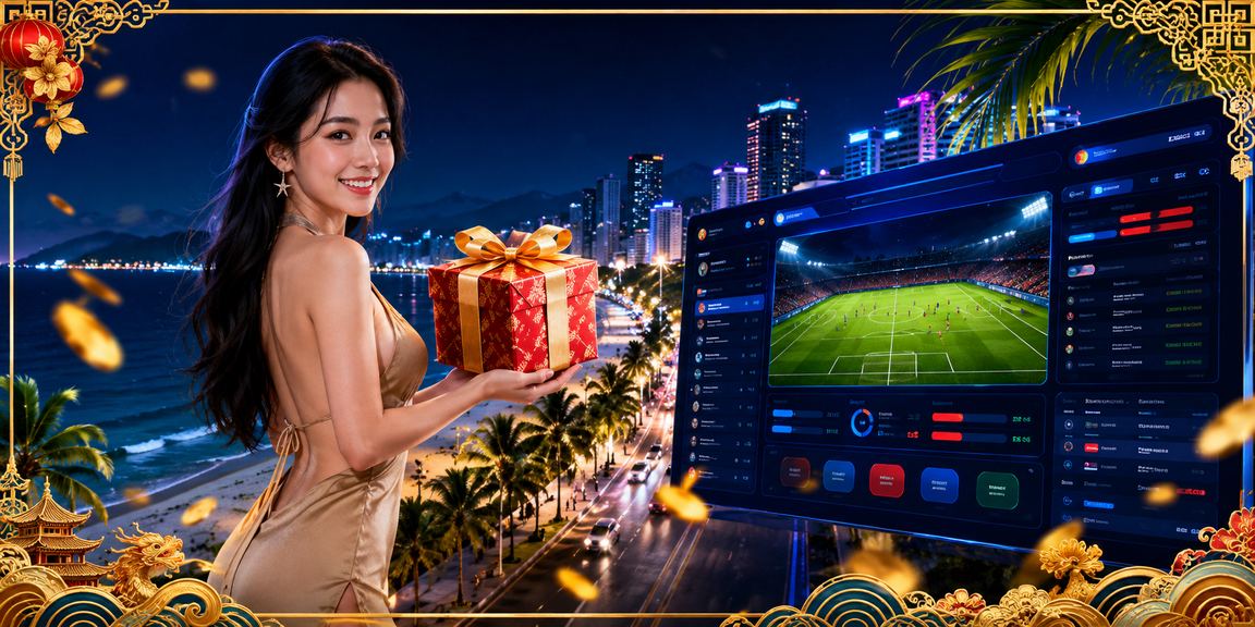 Người dùng Nha Trang xem chính sách bảo mật trên điện thoại bên bờ biển